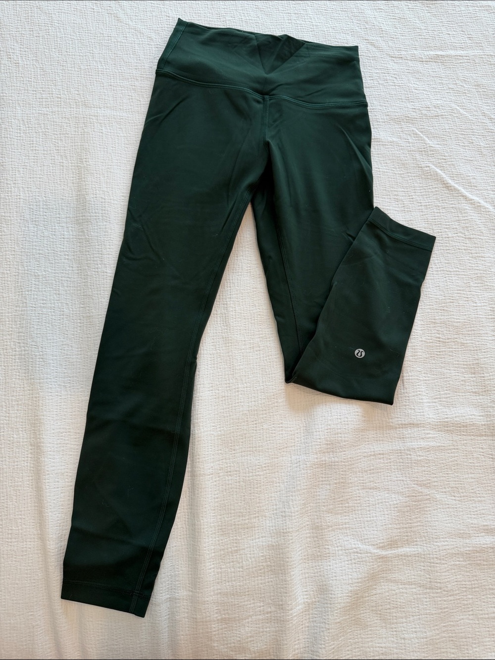 lululemon athletica Dark Green High-Rise Performance Leggings